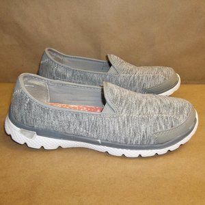 Danskin Now Womens Slip On Sneakers Casual Active Comfort Cushion Grey Sz 8